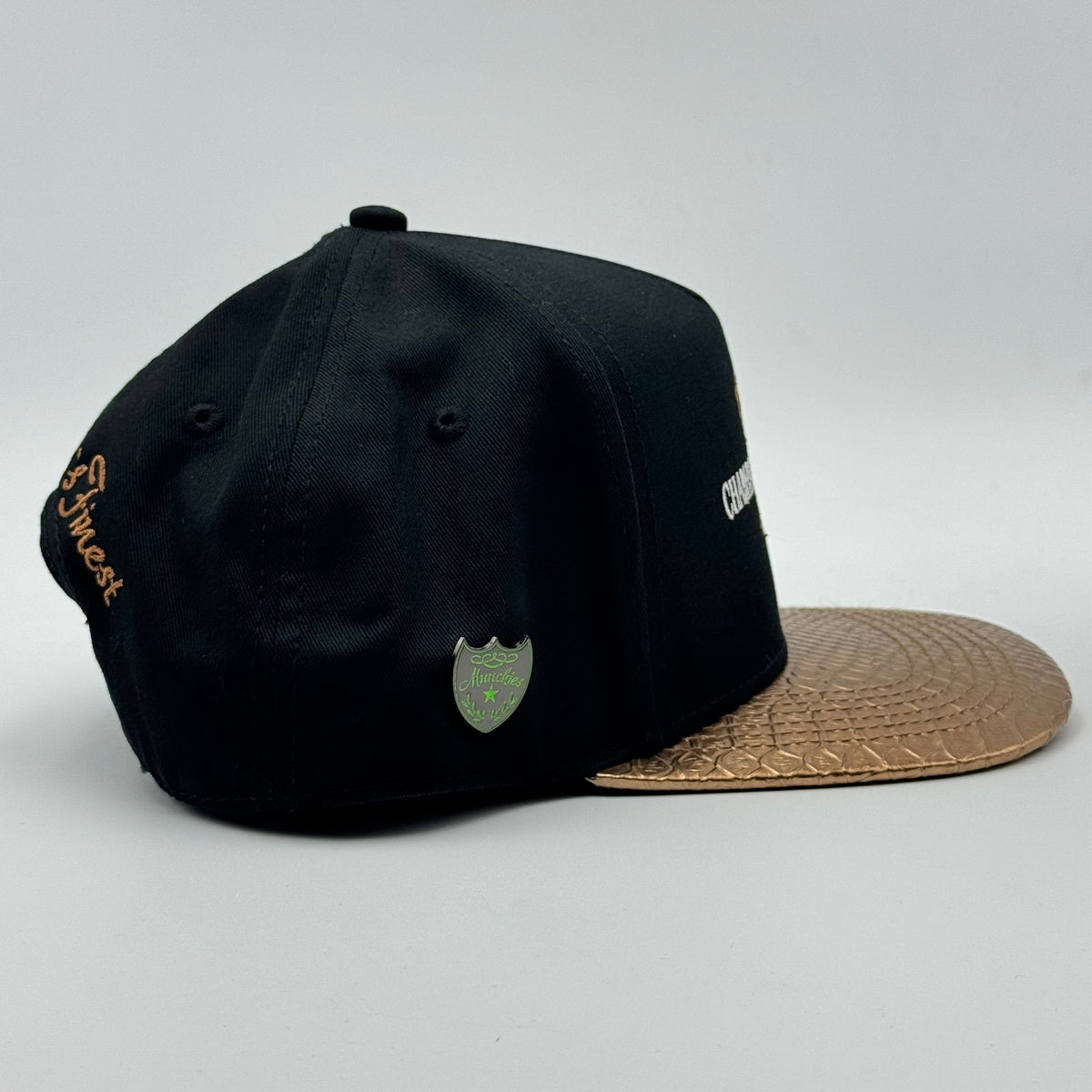 GORRA CASH ONLY - CHAMPAGNE CANNABIS FLAT