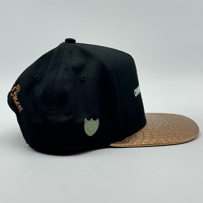 GORRA CASH ONLY - CHAMPAGNE CANNABIS FLAT