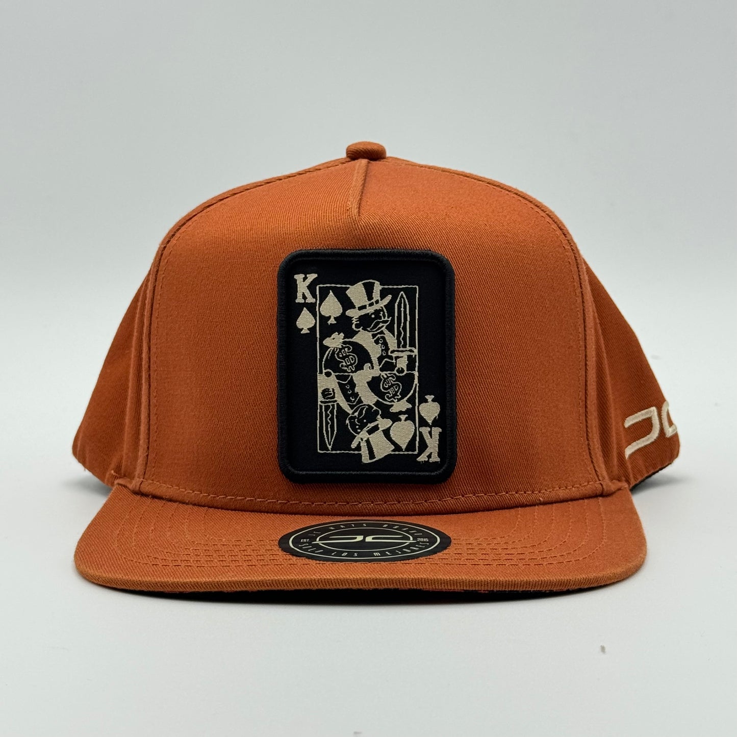 GORRA JC HATS - KING CARD MARRÓN