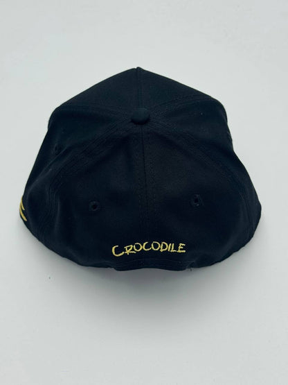GORRA JC HATS - CROCODILE BLACK/GOLD