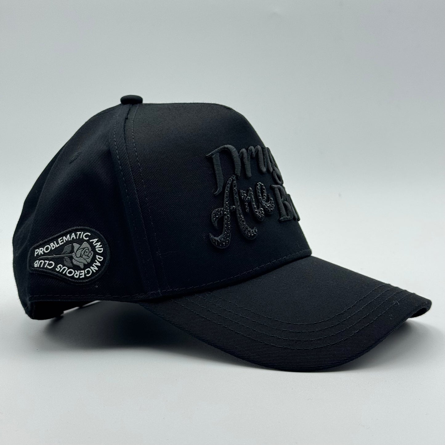 GORRA PROBLEMATIC - DRUGS ARE BAD BLACK FULL SET