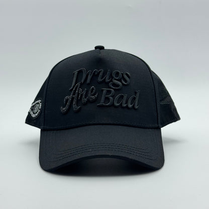 GORRA PROBLEMATIC - DRUGS ARE BAD BLACK FULL SET