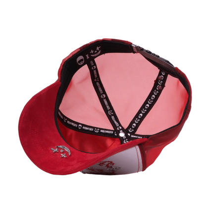 (PREVENTA) GORRA BARBAS HATS X RICO O MUERTO - RICHLIFE RED
