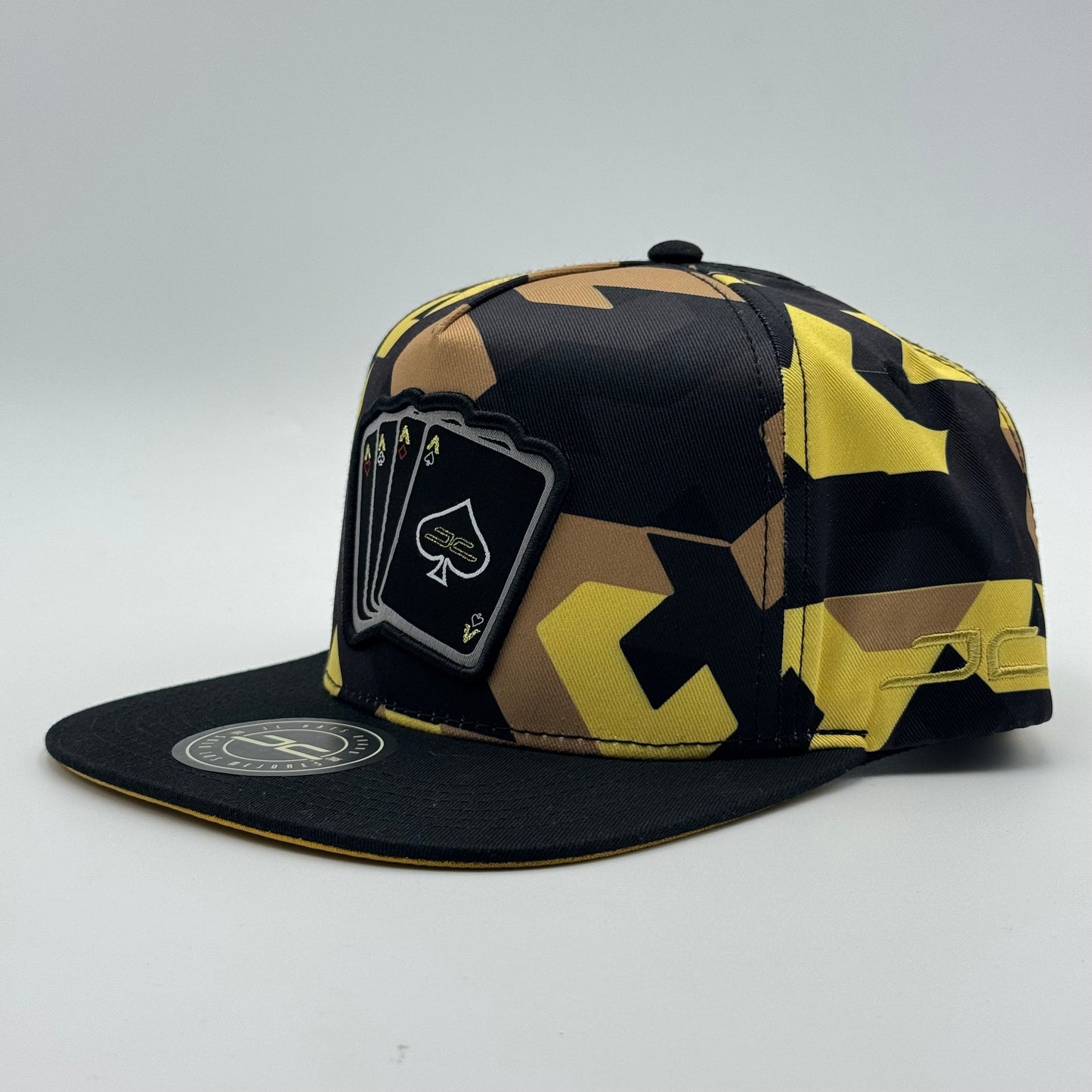 GORRA JC HATS - POKER CAMO YELLOW