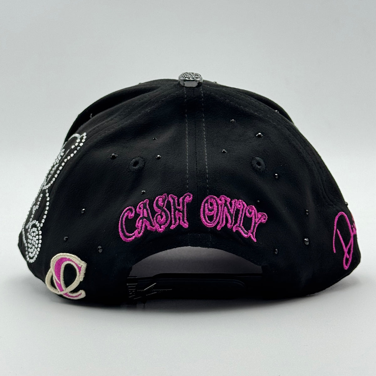 GORRA CASH ONLY - DIRTY TEDDY BLACK (CURVA)