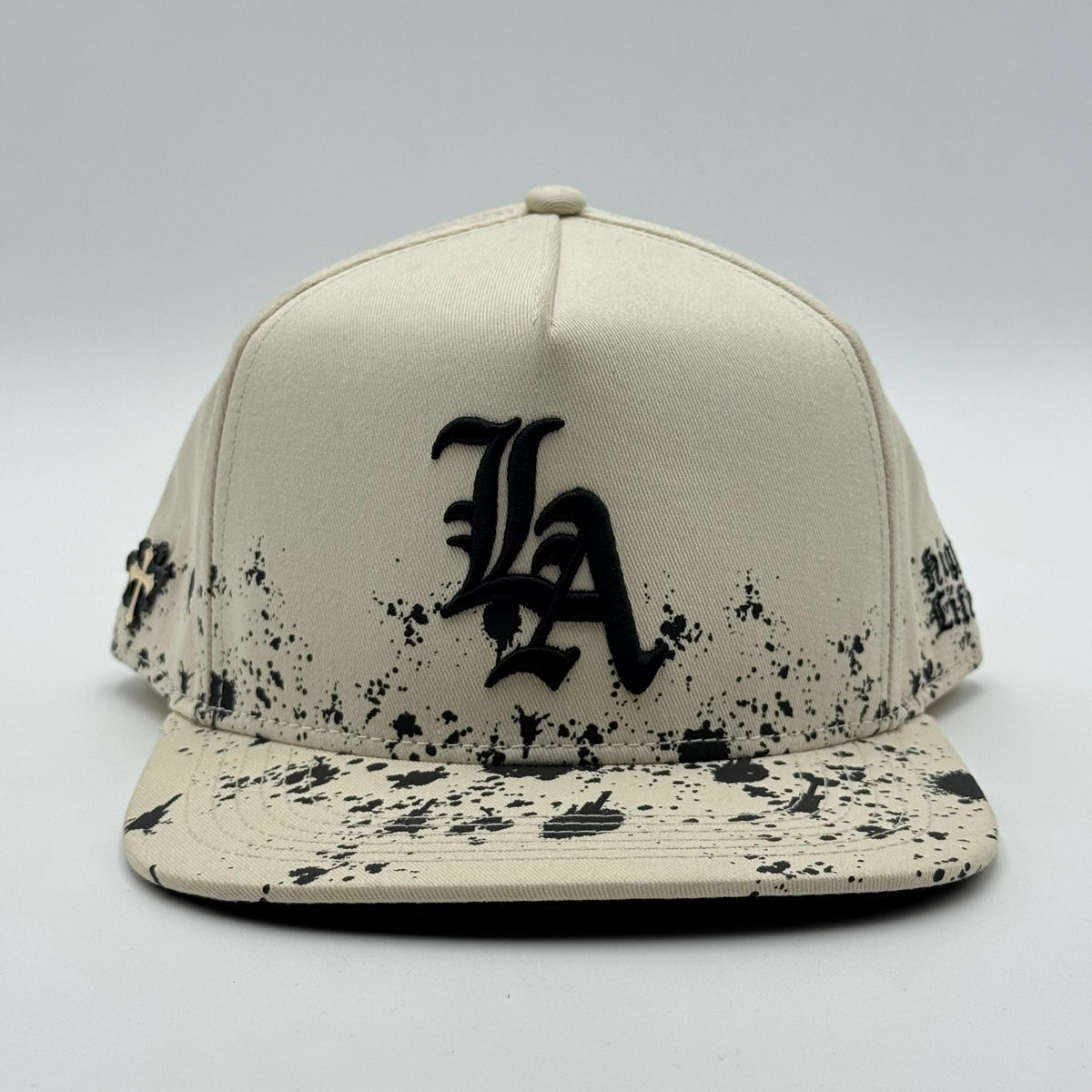 GORRA CAS ONLY - LA PAINT BEIGE/WITHE