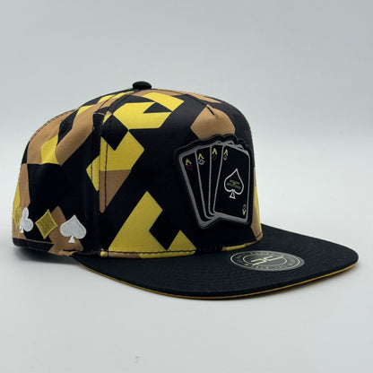 GORRA JC HATS - POKER CAMO YELLOW