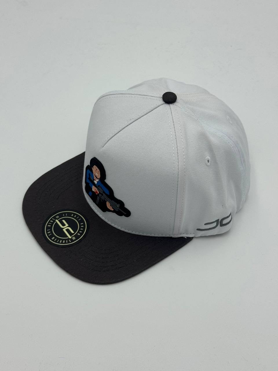 GORRA JC HATS - MY LITTLE FRIEND WHITE/GREY