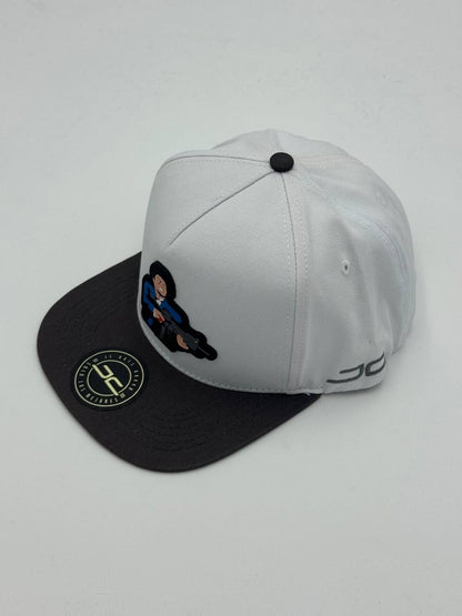 GORRA JC HATS - MY LITTLE FRIEND WHITE/GREY