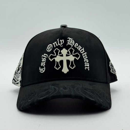 GORRA CASH ONLY - CROSSES BLACK (CURVA)