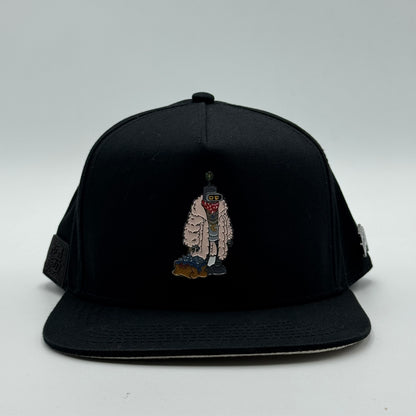GORRA CASH ONLY - ROBOT MONEY BLACK (PLANA)