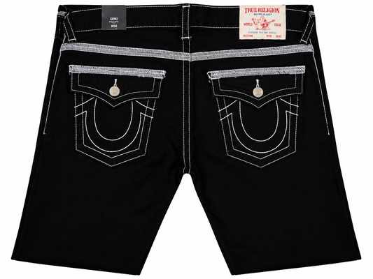 True Religion Black Super Stitch Denim