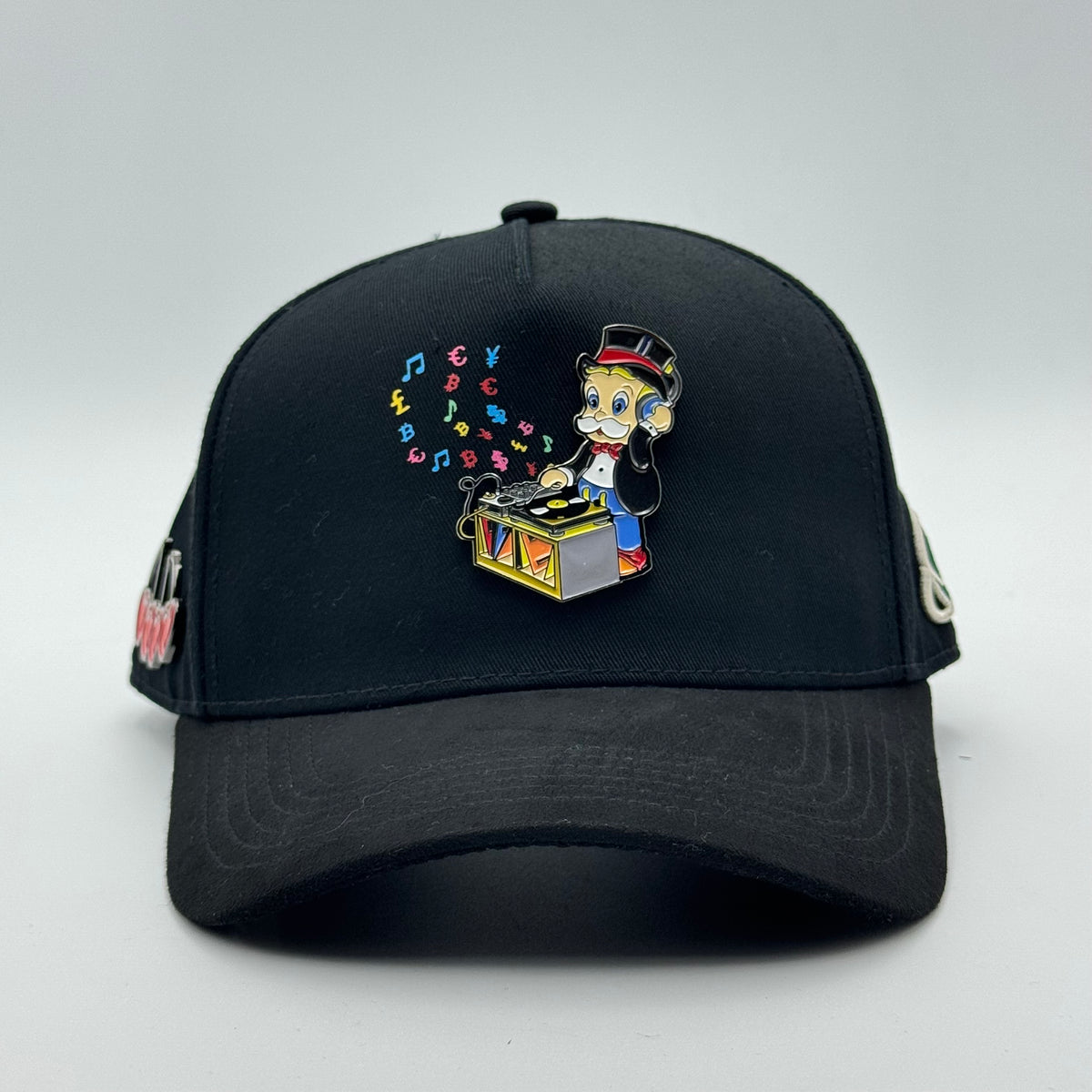 GORRA CAS ONLY - THE MIUSIC OF CASH  BLACK (CURVA)