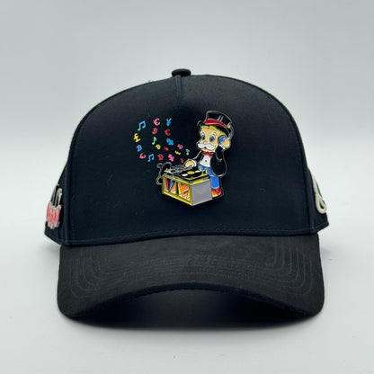 GORRA CAS ONLY - THE MIUSIC OF CASH  BLACK (CURVA)
