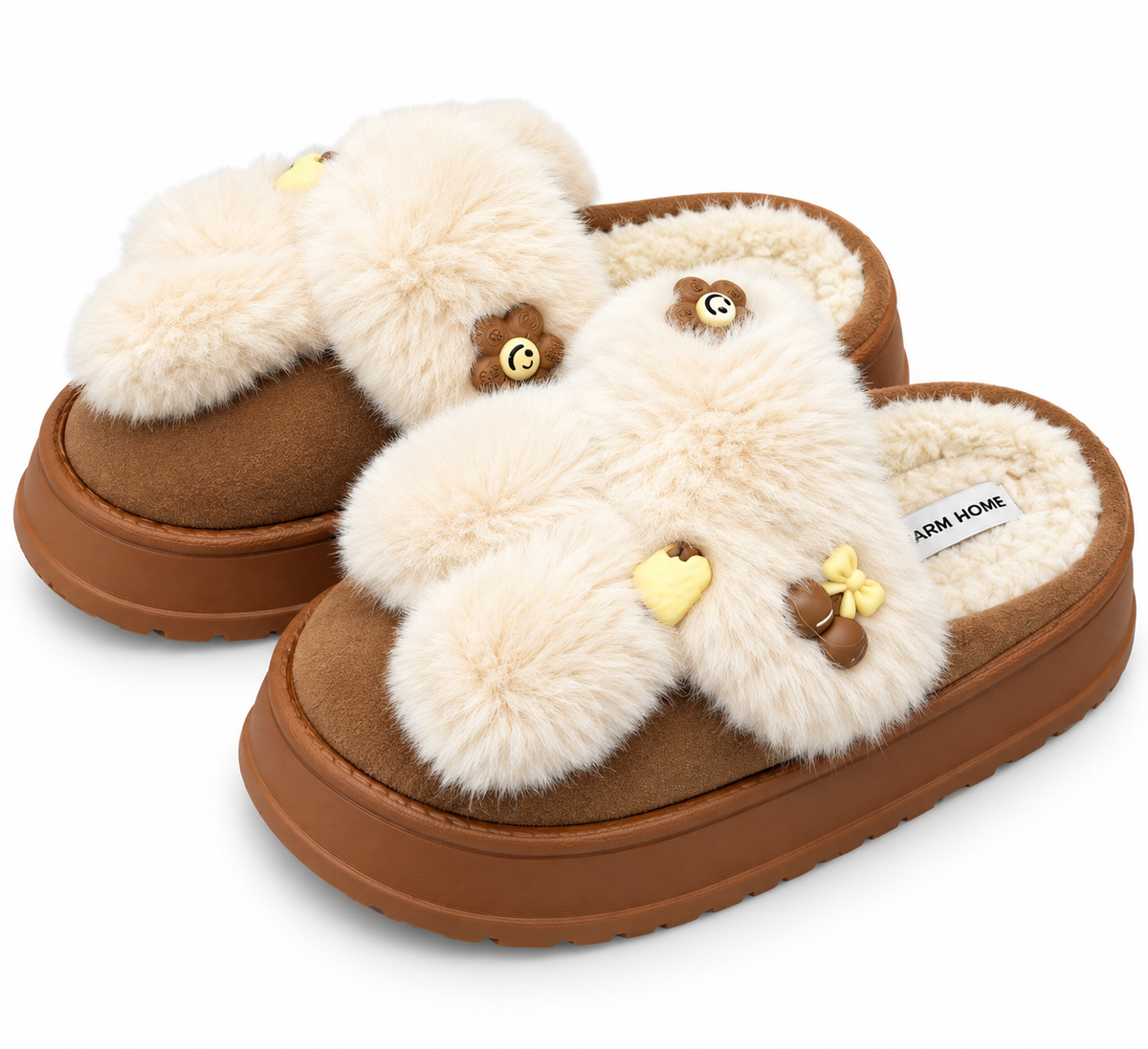 PANTUFLA DAMA BUNNY COFFE