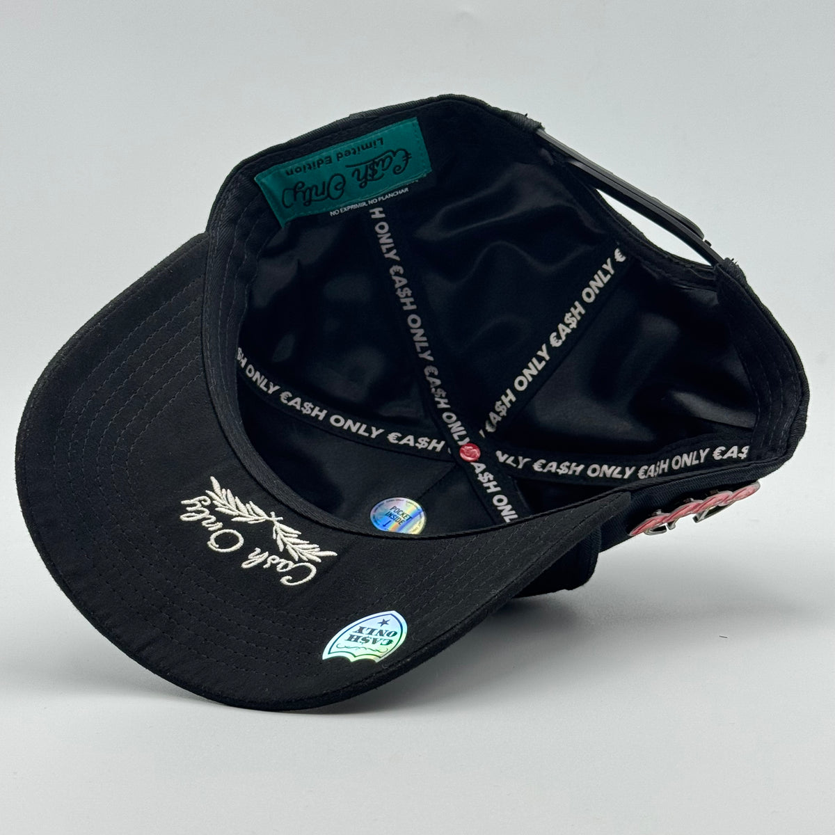 GORRA CAS ONLY - THE MIUSIC OF CASH  BLACK (CURVA)