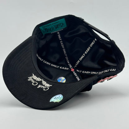 GORRA CAS ONLY - THE MIUSIC OF CASH  BLACK (CURVA)