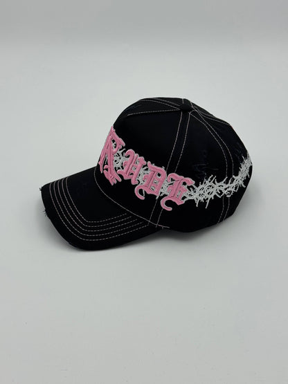 GORRA RUDE AWAKENINGS - CROWN OF THORNS PINK