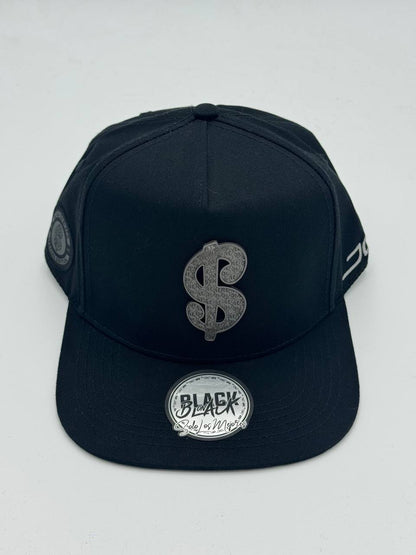 GORRA JC HATS - CASH BLACK ON BLACK