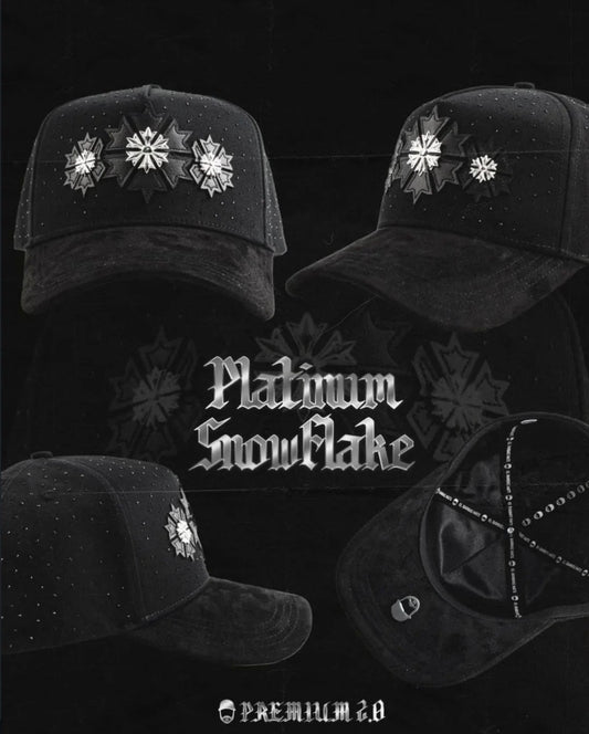 GORRA BARBAS HATS - PLATINUM SNOWFLAKE