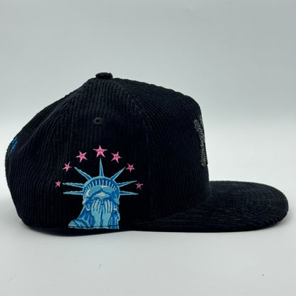 GORRA CASH ONLY - NY WHITE BLING PANA BLACK (PLANA)