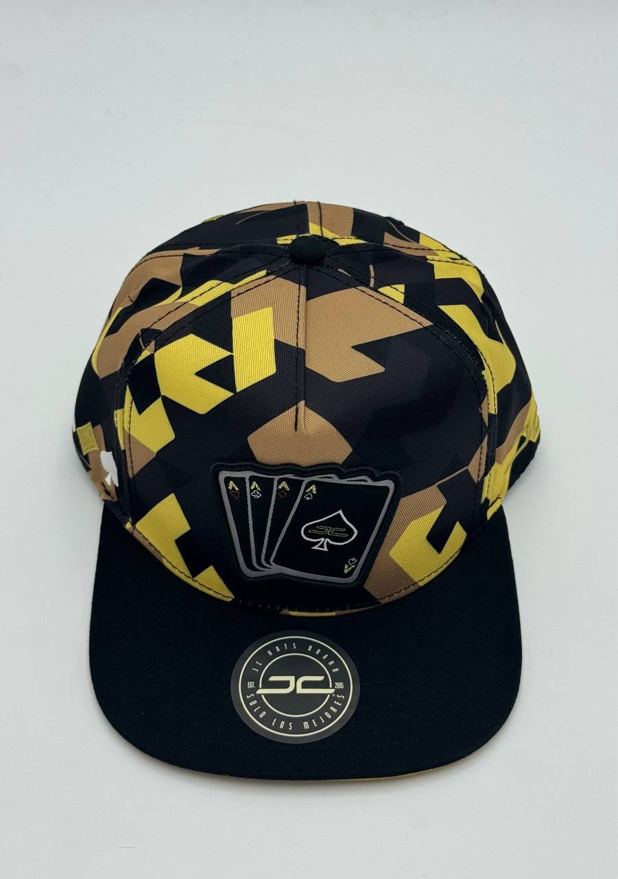 GORRA JC HATS - POKER CAMO YELLOW