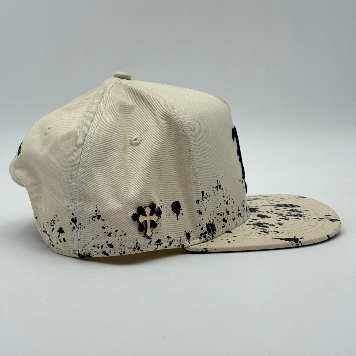 GORRA CAS ONLY - LA PAINT BEIGE/WITHE