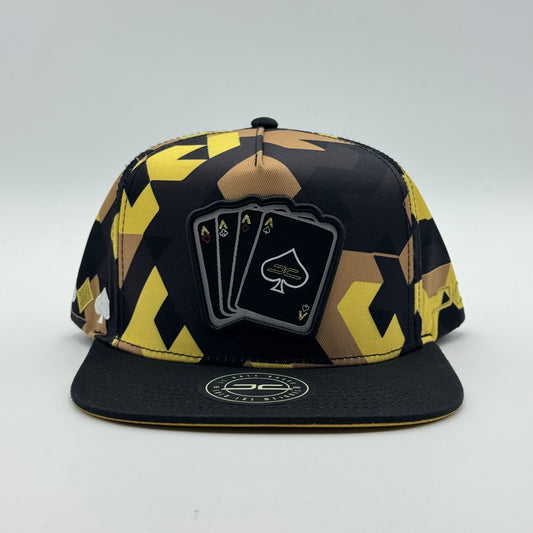 GORRA JC HATS - POKER CAMO YELLOW