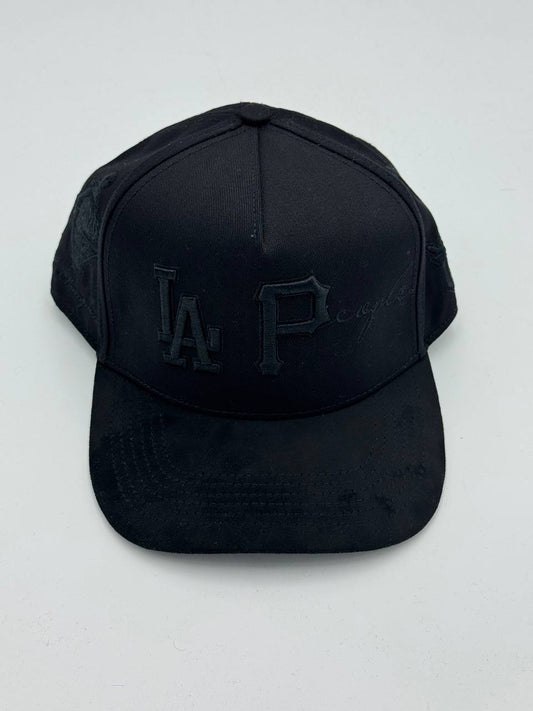 GORRA EL TIROS CAPS - LA PEOPLE ALL BLACK