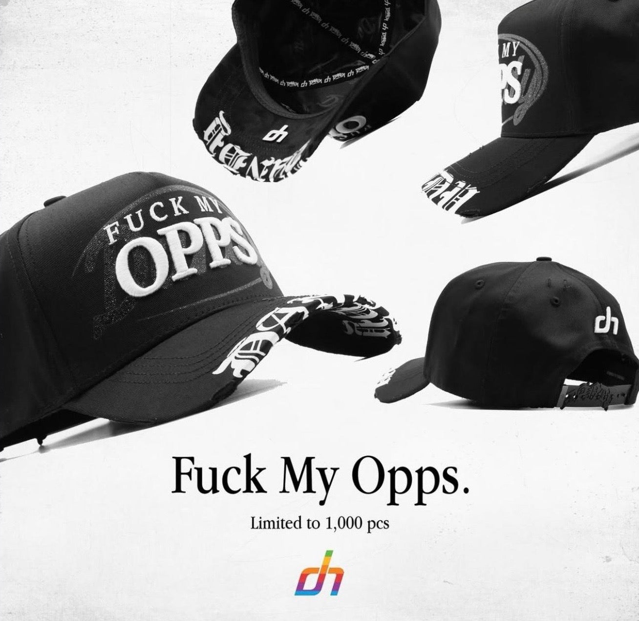 GORRA DANDY HATS - FUCK MY OPPS (PREVENTA)
