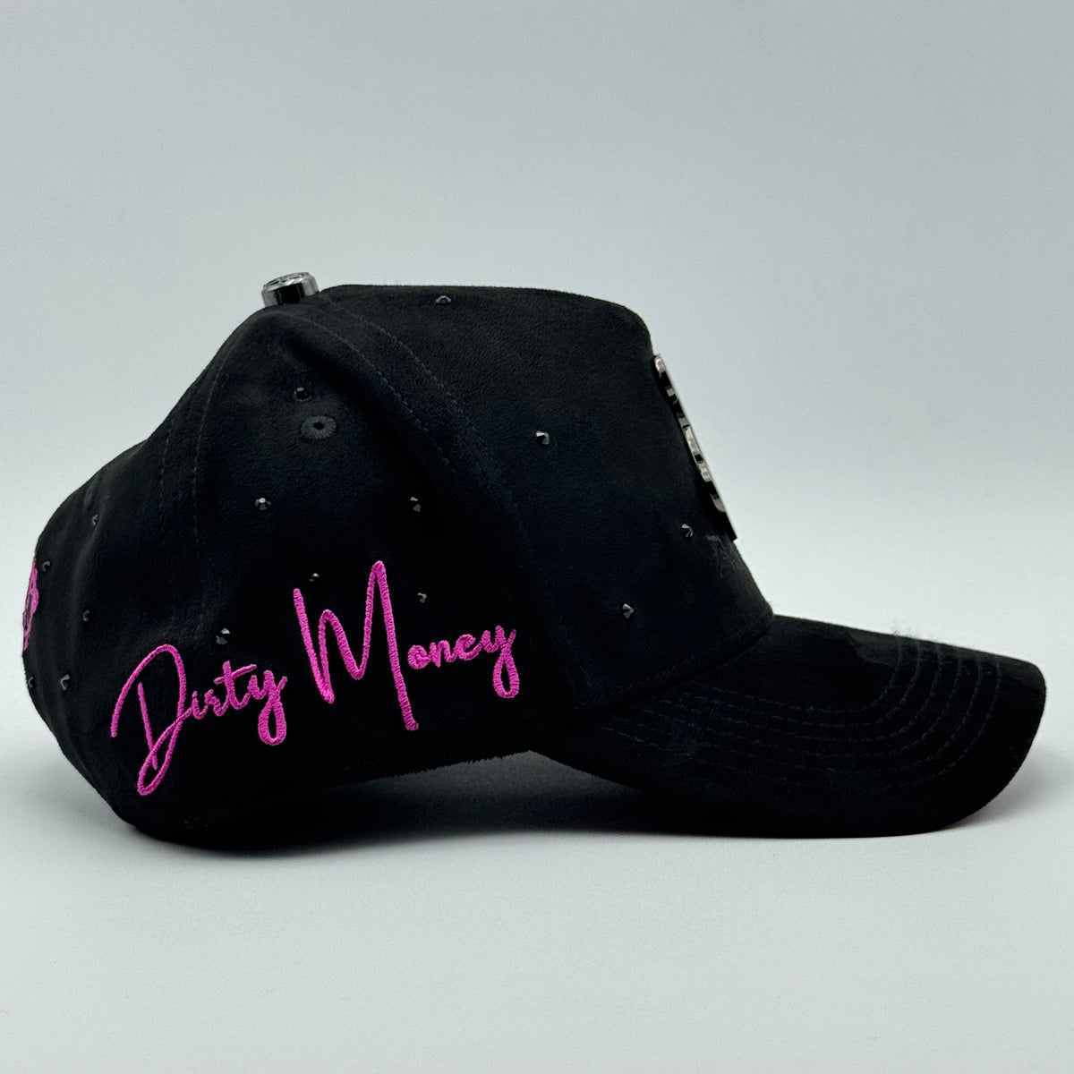 GORRA CASH ONLY - DIRTY TEDDY BLACK (CURVA)