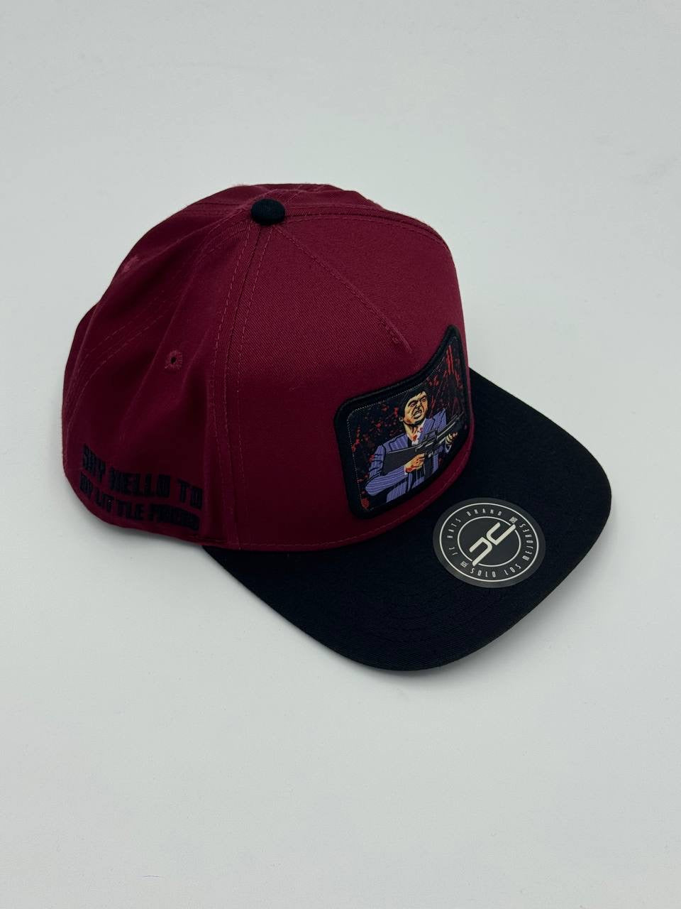 GORRA JC HATS - MY LOTTLE FRIEND BURGUNDY