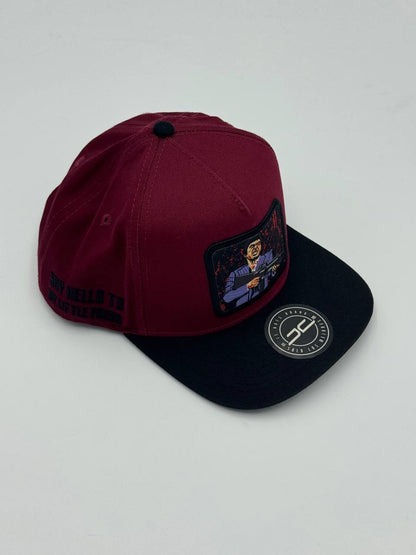 GORRA JC HATS - MY LOTTLE FRIEND BURGUNDY