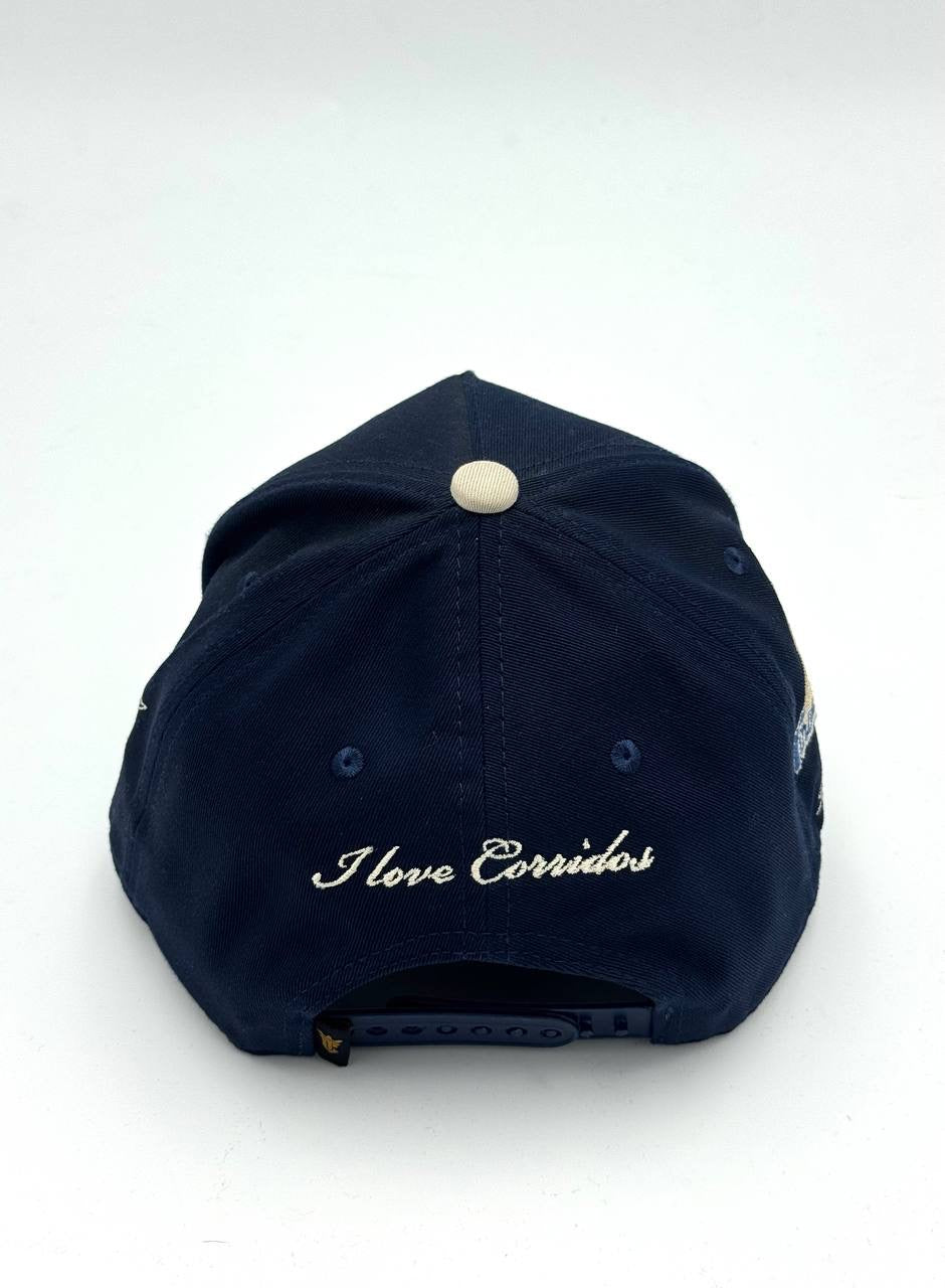 GORRA EL TIRO CAPS - CUERNO AZULADO