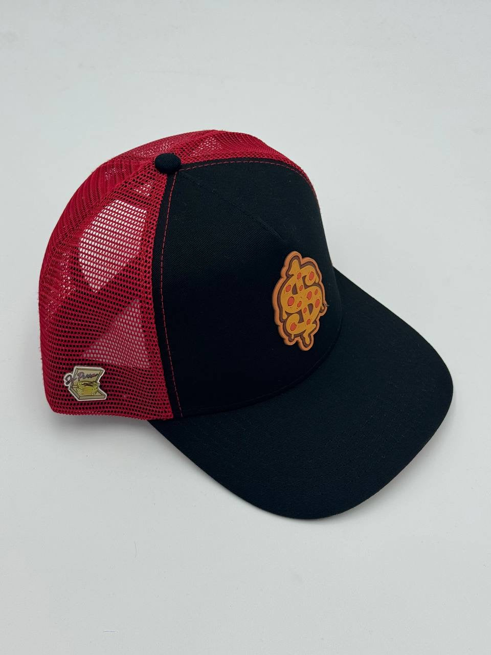 GORRA JC HATS - FOOD MONEY CURVA NEGRO/ROJO