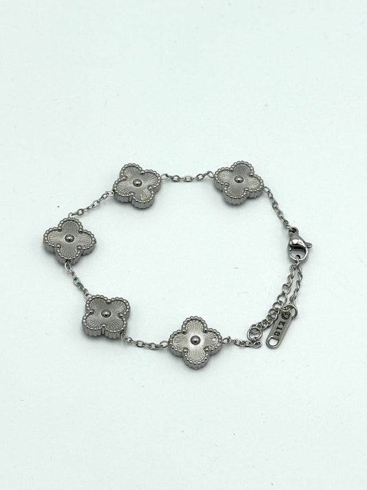 PULSERA VAN CLEEF - PLATA ALHAMBRA