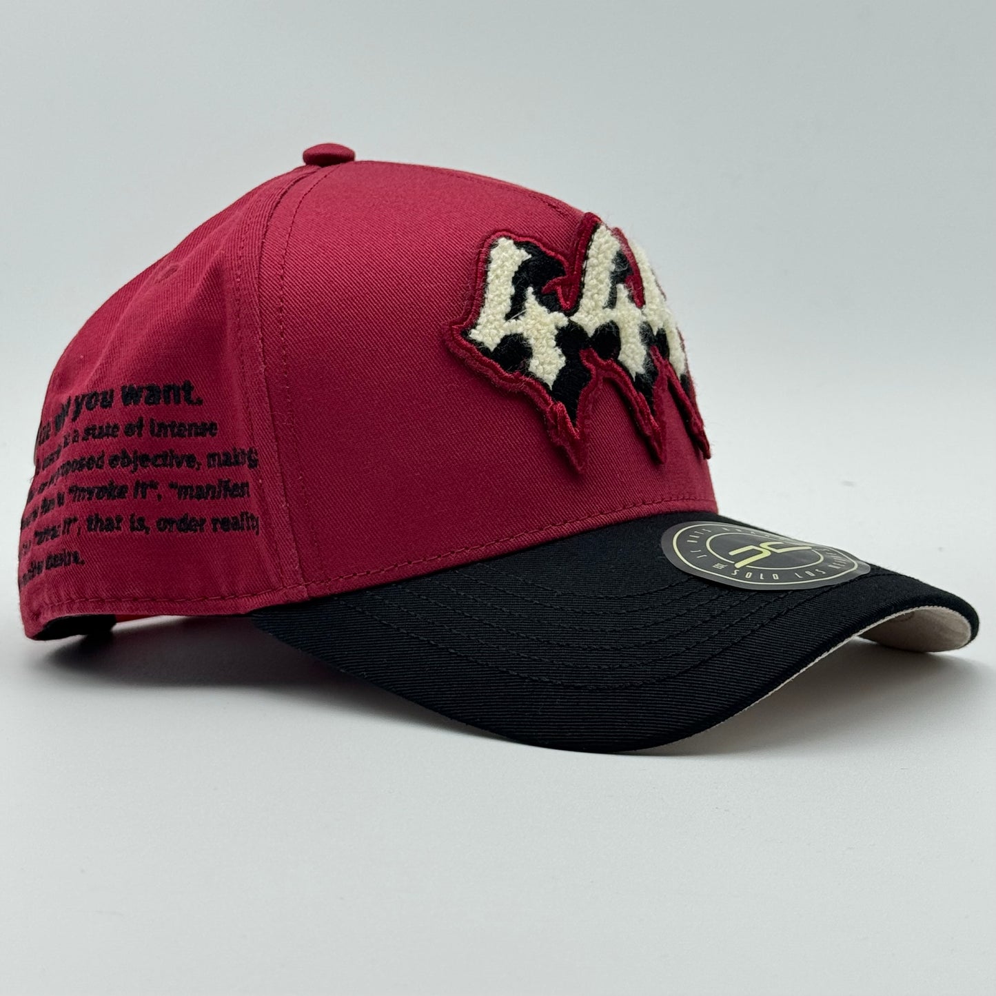 GORRA JC HATS - 444 GOD’S PLAN RED