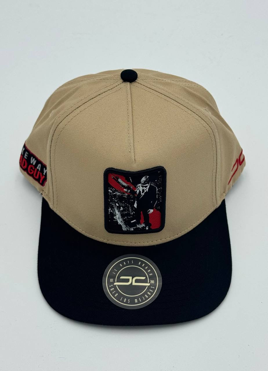 GORRA JC HATS - BAD GUY BEIGE