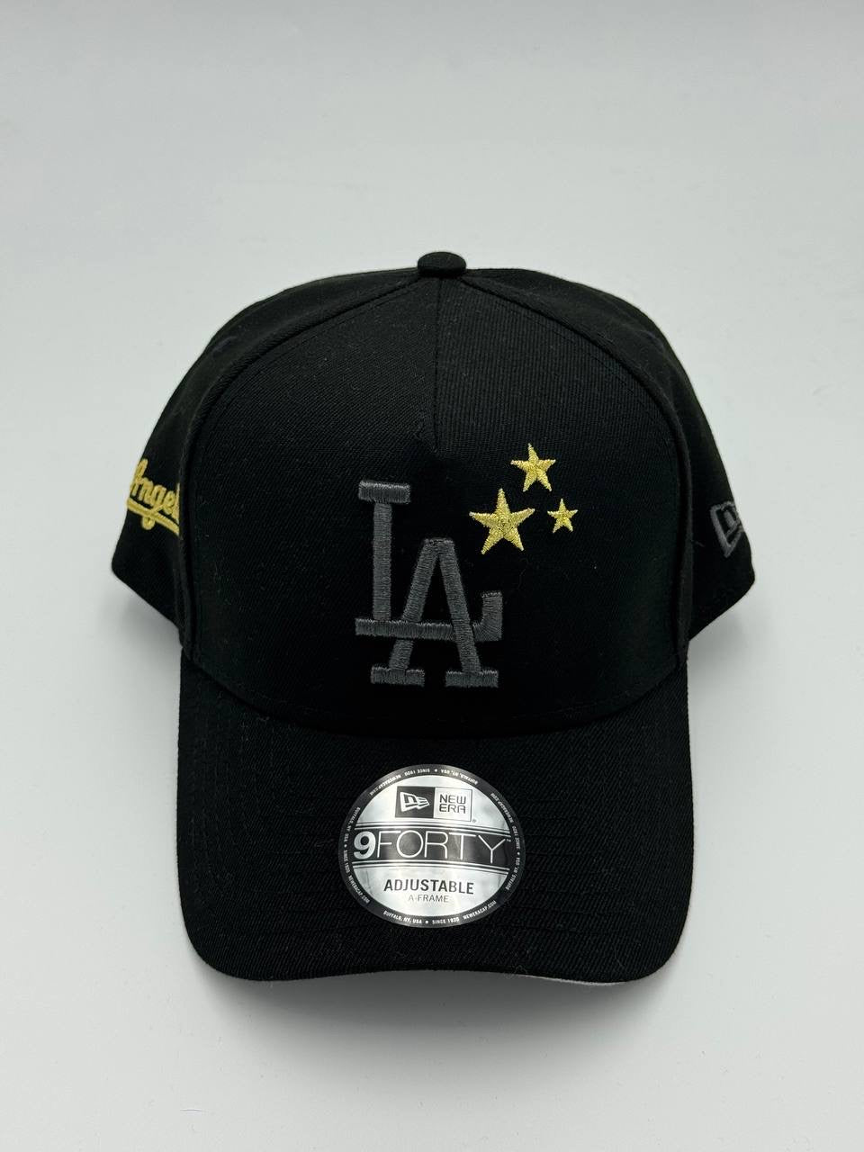 GORRA NEW ERA - LA DODGERS BLACK GOLD A FRAME 9FORTY