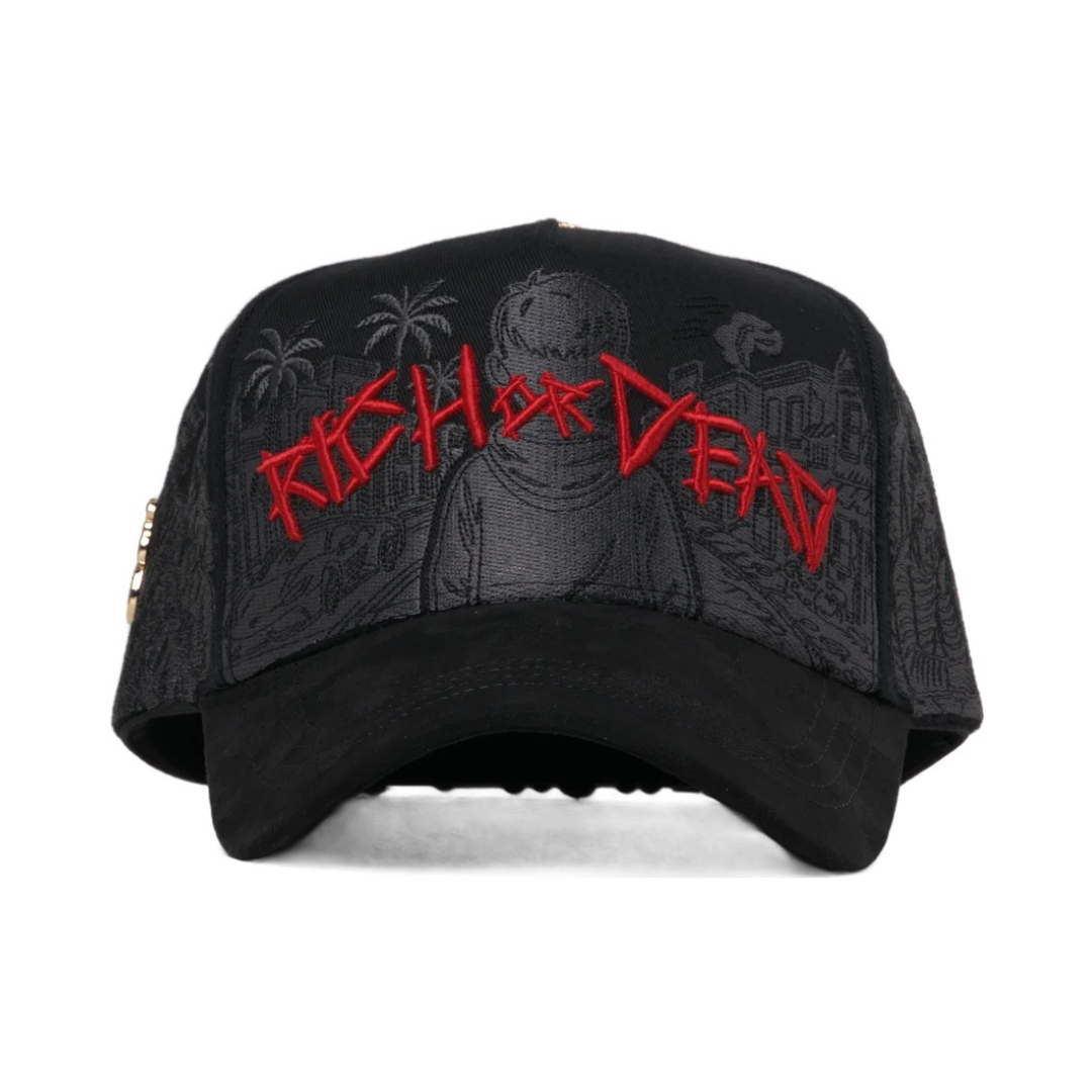 (PREVENTA) GORRA BARBAS HATS X RICO O MUERTO - RICH OR DEAD
