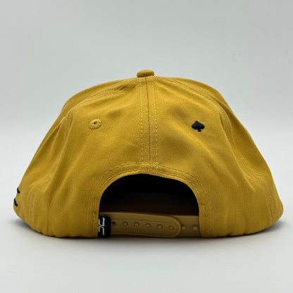 GORRA JC HATS - KING CARD AMARILLA