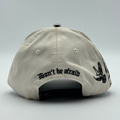 GORRA CASH ONLY - CROSSES BEIGE (CURVA)