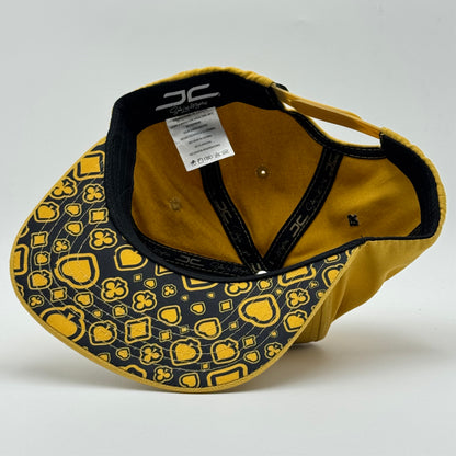 GORRA JC HATS - KING CARD AMARILLA