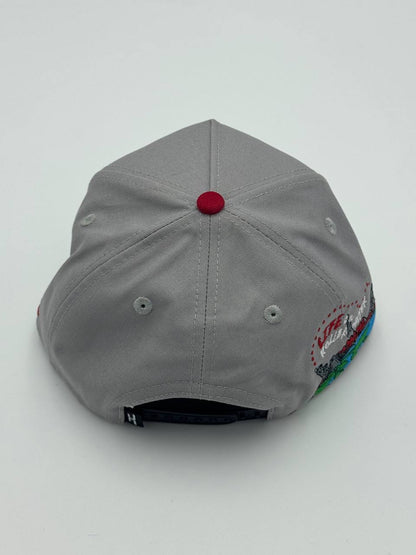 GORRA JC HATS - UNIVERSITY OF LIFE GRAY