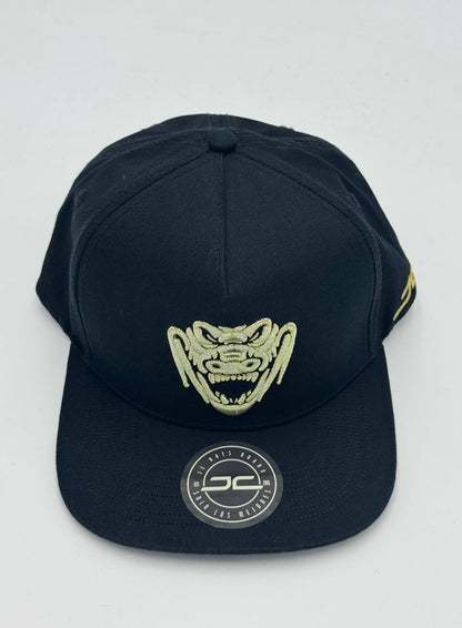 GORRA JC HATS - CROCODILE BLACK/GOLD