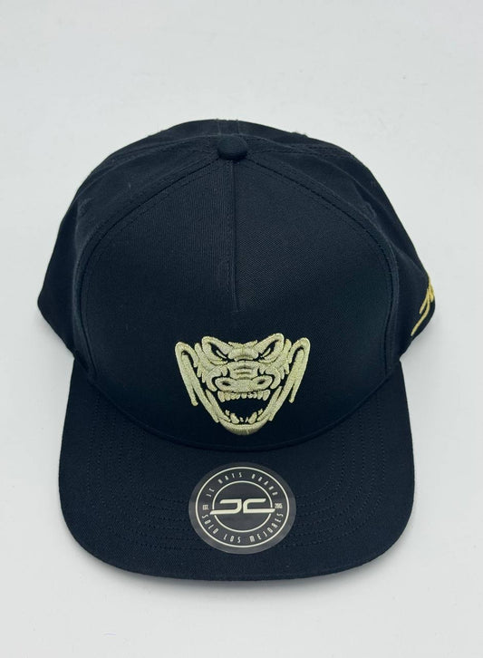 GORRA JC HATS - CROCODILE BLACK/GOLD