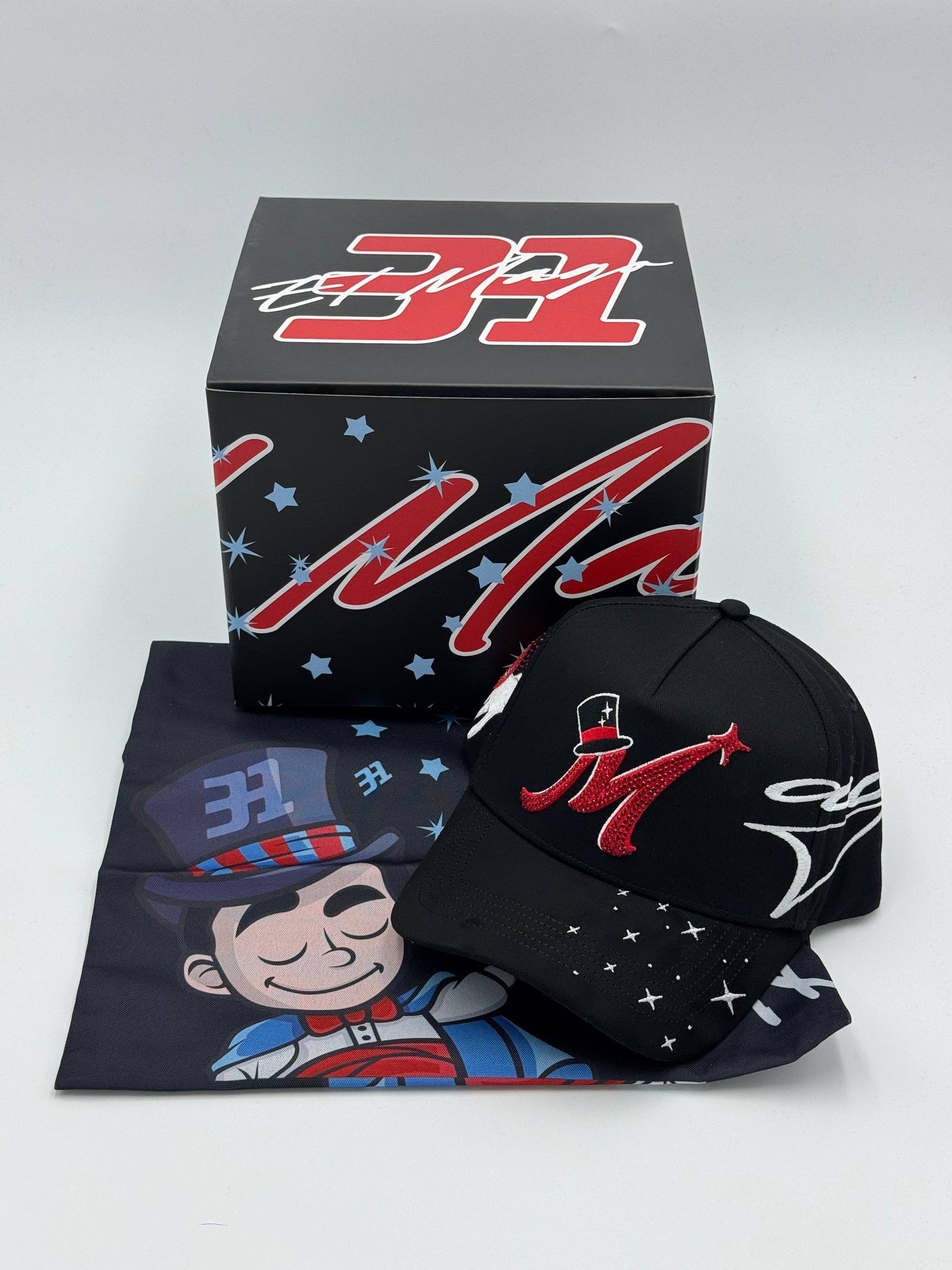 GORRA 31 HATS X EL MAGO - CAJA Y CUBRE POLVO