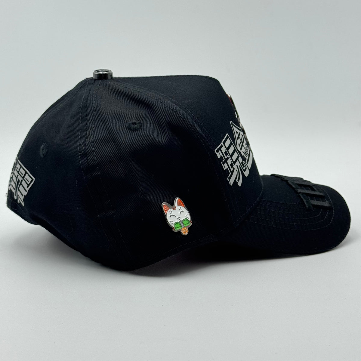 GORRA CASH ONLY - LUCKY CAT BLACK (CURVA)