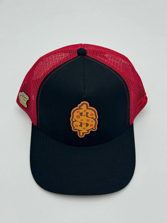GORRA JC HATS - FOOD MONEY CURVA NEGRO/ROJO