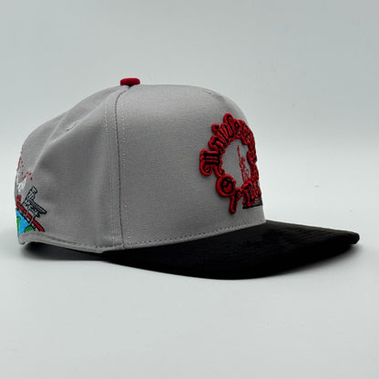 GORRA JC HATS - UNIVERSITY OF LIFE GRAY
